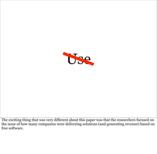 Go Open 08: FLOSS What And Why