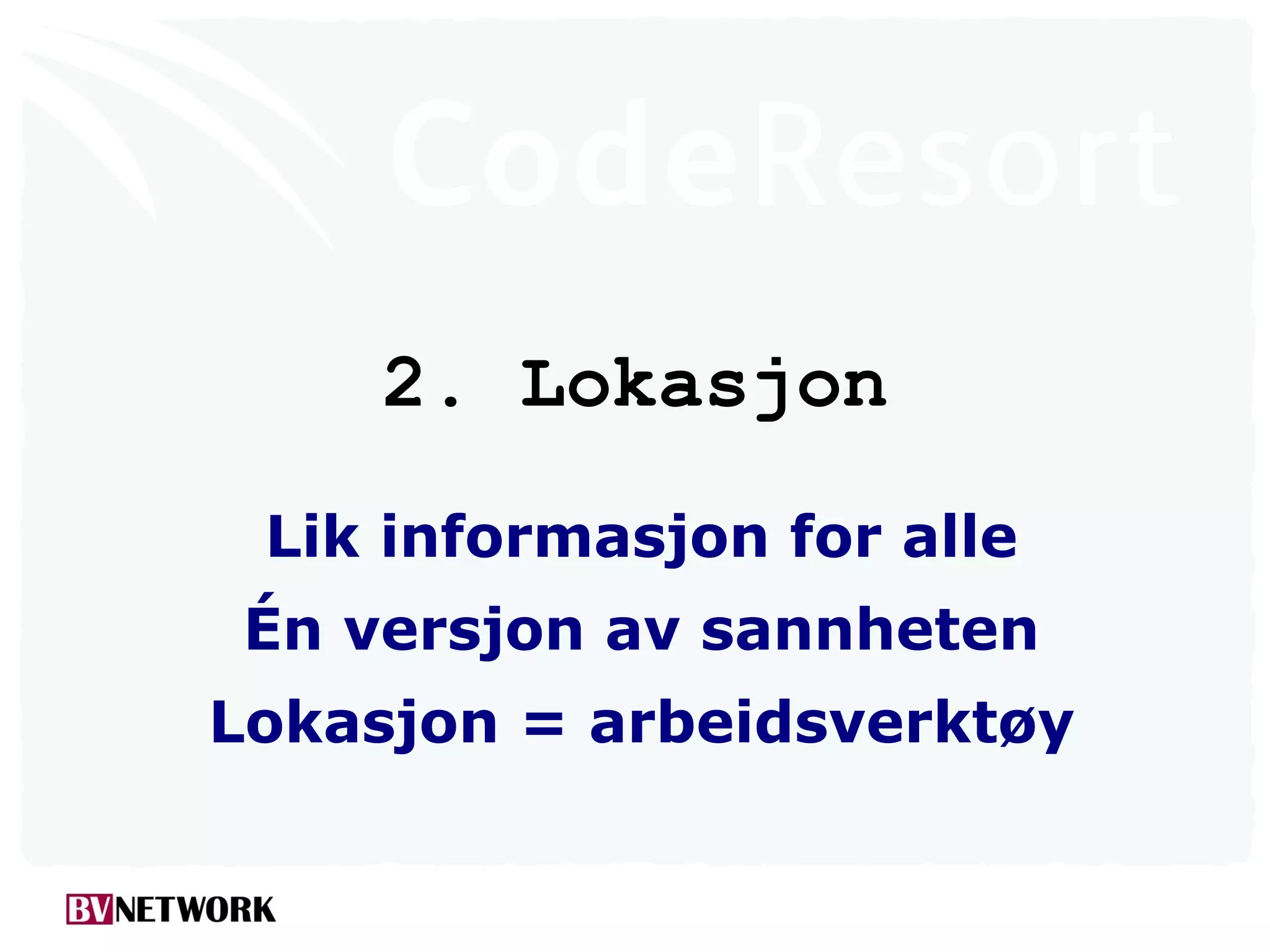 Odd Simon Simonsen: Deling av egen kode