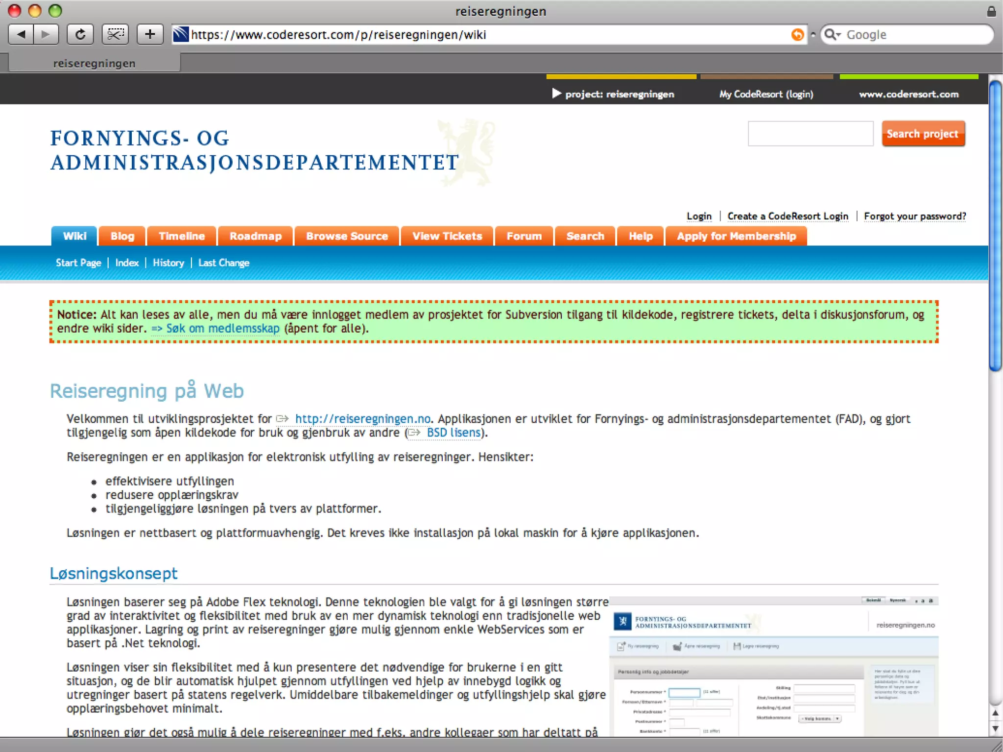 Odd Simon Simonsen: Deling av egen kode