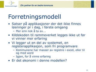 Ove Monsen: Business mot det offentlige markedet