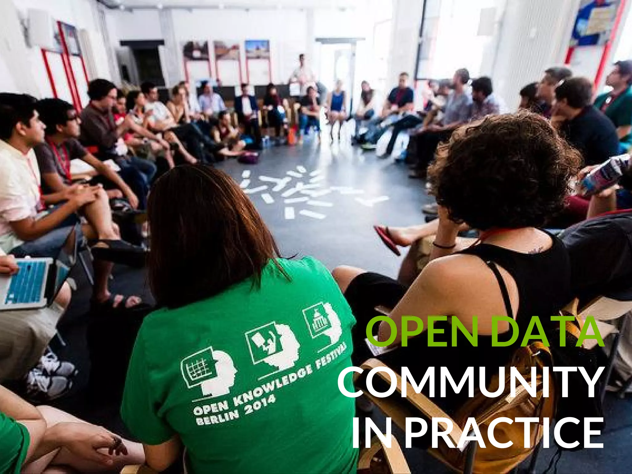 OPEN DATA
COMMUNITY
IN PRACTICE