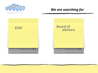 $5M Пример структуры презентации www.web-ready.ru We are searching for Board of advisers 