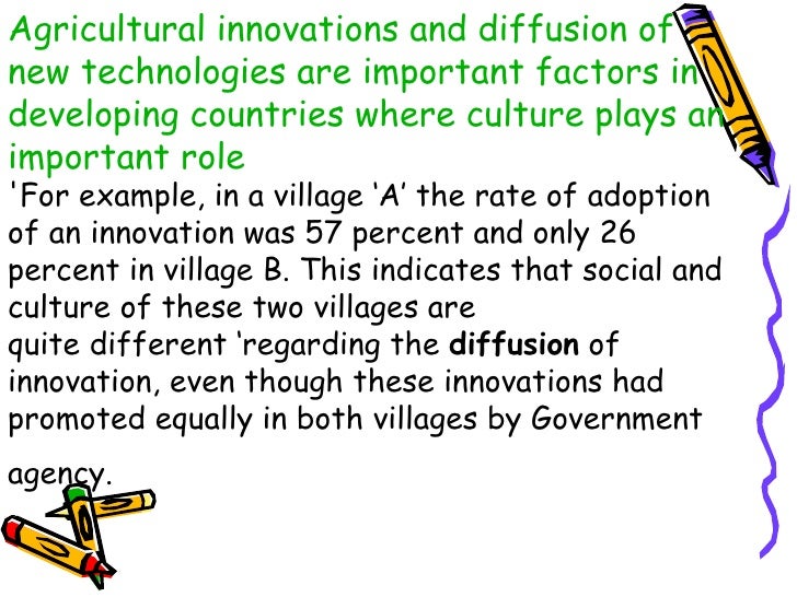 role of culture in diffusion