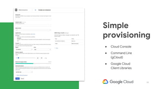 RedisConf18 - Redis on Google Cloud Platform | PPT