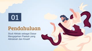 Pendahuluan
01
Studi Alkitab sebagai Dasar
Mengajarkan Paskah yang
Alkitabiah dan Kreatif
 