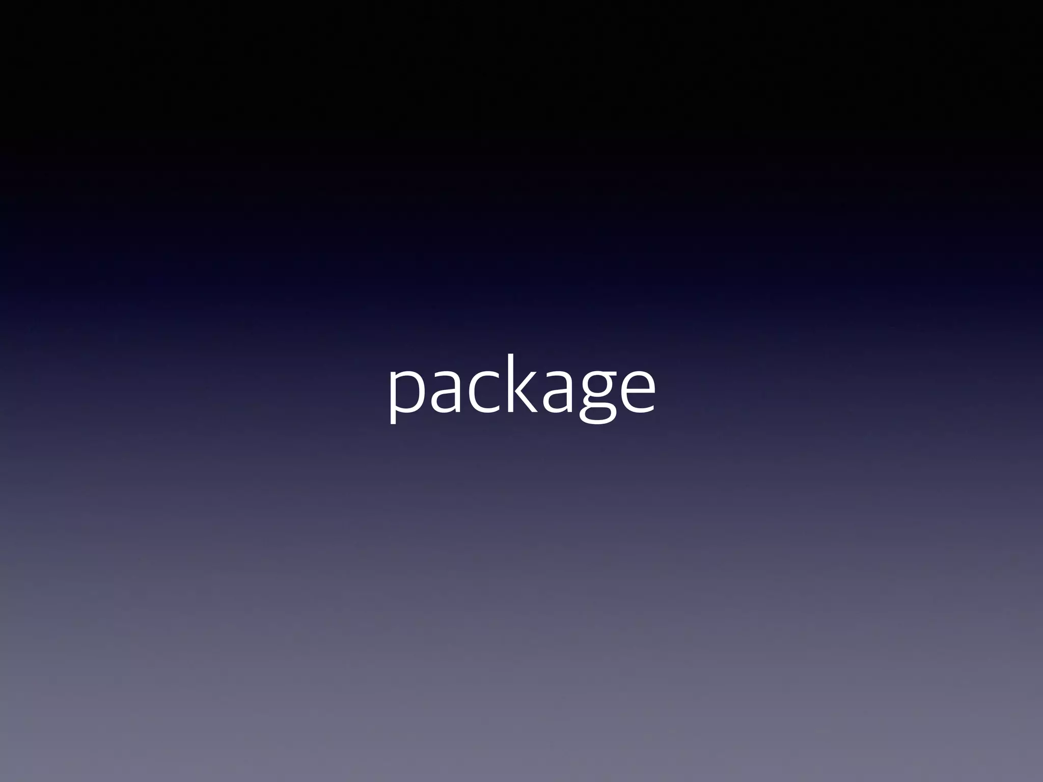 package 