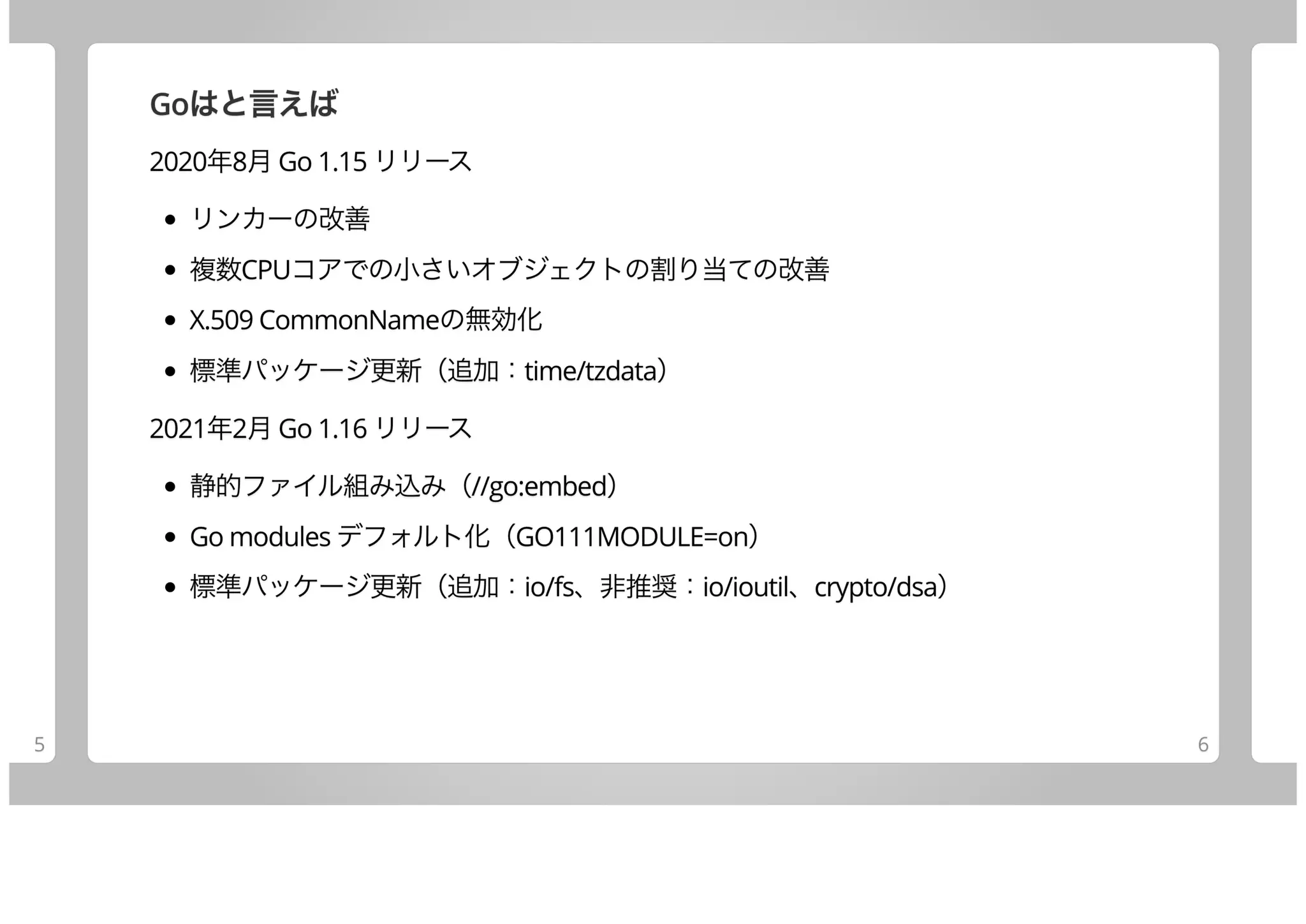 卒業Goは何してた？