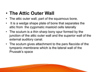 Anatomy of middle ear .................. | PPTX