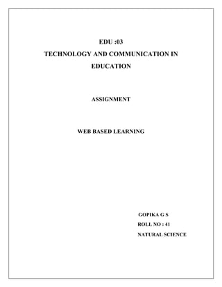 Edu -03 notes | PDF