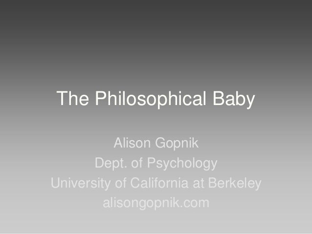 the philosophical baby
