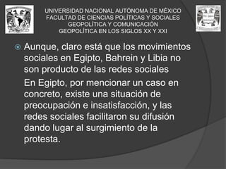 UNIVERSIDAD NACIONAL AUTÓNOMA DE MÉXICOFACULTAD DE CIENCIAS POLÍTICAS Y SOCIALESGEOPOLÍTICA Y COMUNICACIÓNGEOPOLÍTICA EN LOS SIGLOS XX Y XXIEl martes 12 de diciembre de 2006, “El gobierno mexicano ordenó el lunes el despliegue de más de 5.000 efectivos en el estado de Michoacán para combatir el narcotráfico, el cual ha dejado más de 500 muertos este año. Se desplegó un total de de 5,260 operativos: 4.260 son del Ejército y la Aviación y 1.000 de la Marina.