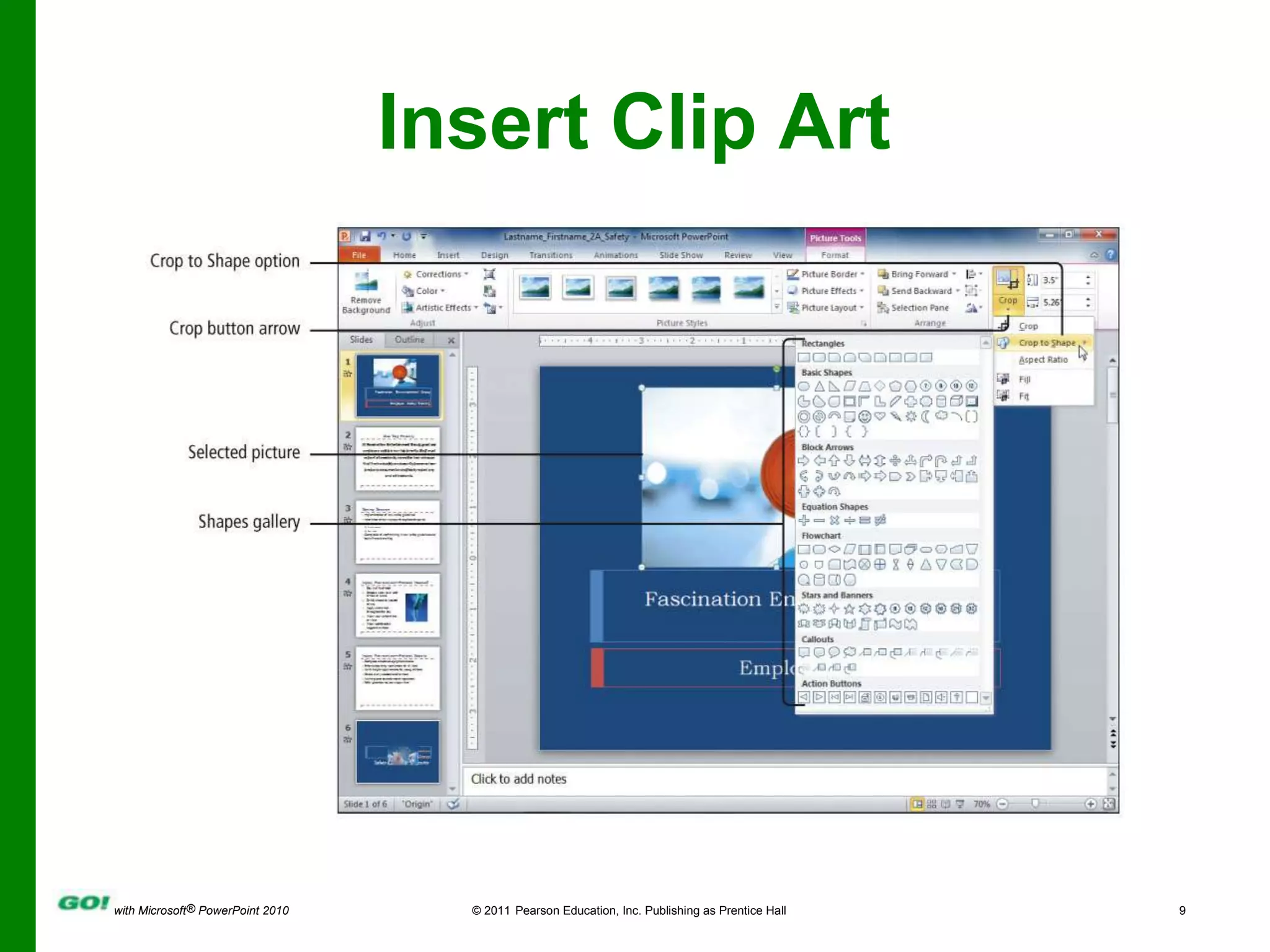 Insert Clip Art