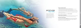 Protune™ Key Features Include:
                                        • 35Mbps Data Rate: Provides an improved, less compressed image.
                                        • Neutral Color Proﬁle: Allows for greater latitude through the color correction process.
                                        • Log Curve Encoding: Provides more detail in shadows and highlights.
                                        • Reduced Sharpening and Noise Reduction: Improves ﬂexibility in professional workﬂows.
                                        • 24fps Frame Rates: Easily intercut GoPro content with other sources without fps conversion.




                                                                                                                                        PROTUNE
                                        Compatible with professional color correction workﬂows, Protune enables cinema-quality
                                        video for professional productions.
Protune™ is a new video mode that       Protune is available as a free download from gopro.com/update.
unlocks the camera’s full potential,
yielding stunning image quality and     Powerful Control for Professionals:
cinema-caliber video for professional   CineForm Studio Premium ($299) and Professional ($999) provide extensive color correction
productions. Content creators now       controls and customizable presets to content professionals looking for total control.
have far more ﬂexibility and workﬂow
eﬃciency than ever before.              Ease of Use for Casual Creators:
                                        CineForm Studio, a free download at gopro.com, makes working with Protune-captured
                                        content easy. CineForm Studio automatically detects Protune content and applies preset
                                        GoPro adjustments to create stunning content with the push of a button. A variety of
                                        additional color tunes are available for additional looks.




                                                                                                                                         36
 