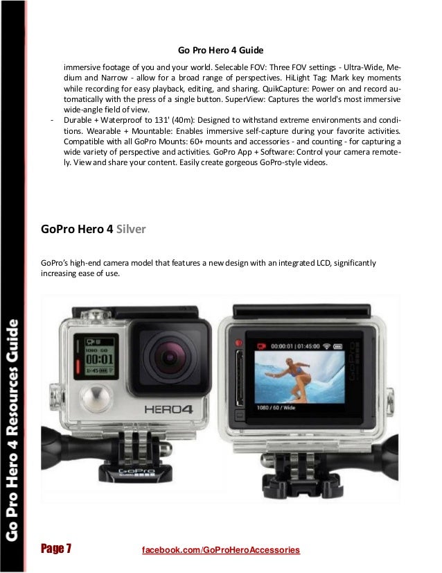 Gopro Hero 4 Best Accessories And Resources Guide