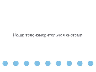March 31, 2014 Confidential & Proprietary
Copyright © 2009 The Nielsen Company
Наша телеизмерительная система
 