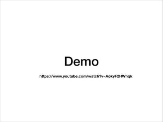 Demo
https://www.youtube.com/watch?v=AokyF2HWnqk