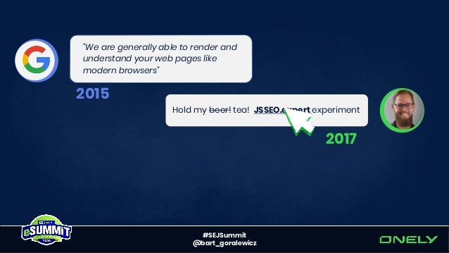 Rendering SEO Manifesto - Why we need to go beyond JavaScript SEO Slide 4
