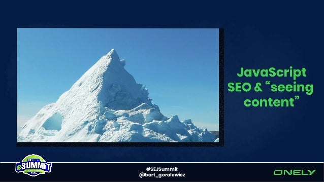 Rendering SEO Manifesto - Why we need to go beyond JavaScript SEO Slide 47