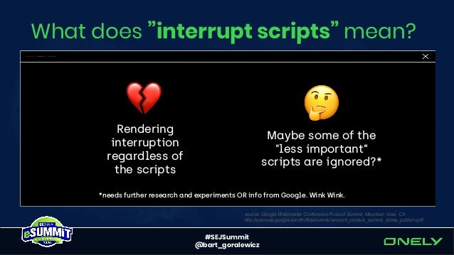 Rendering SEO Manifesto - Why we need to go beyond JavaScript SEO Slide 59
