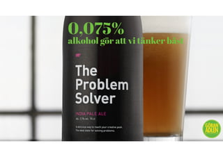 0,075%
alkohol gör att vi tänker bäst
@trendspanaren
 