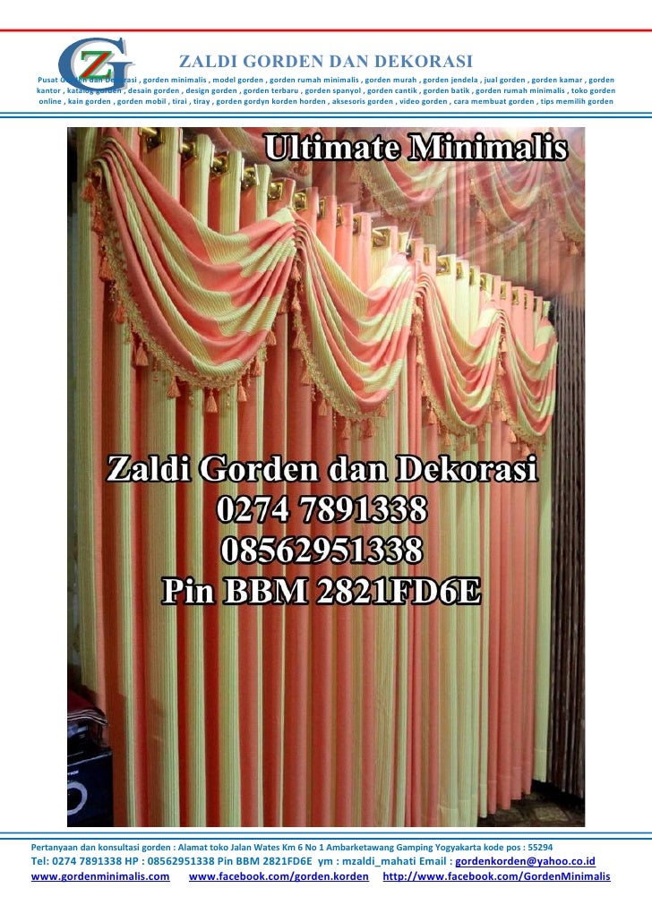 Gorden minimalis , model gorden , gorden rumah minimalis , gorden mur… Model gorden terbaru 2016 dan harganya