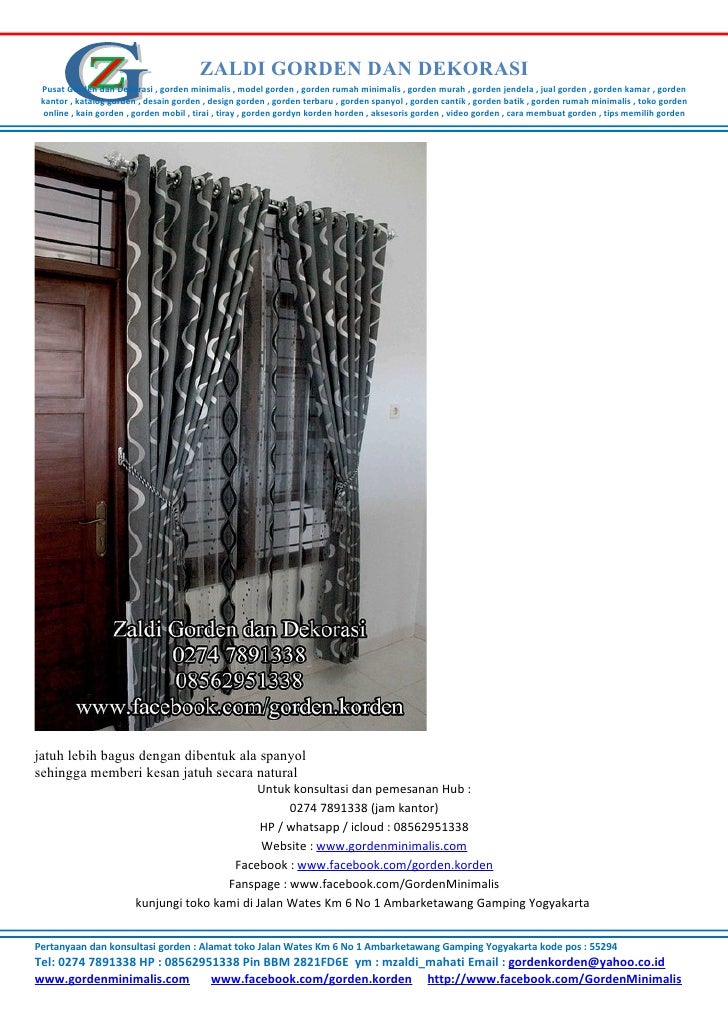 Gorden minimalis model gorden gorden rumah minimalis Gorden minimalis model gorden gorden rumah minimalis