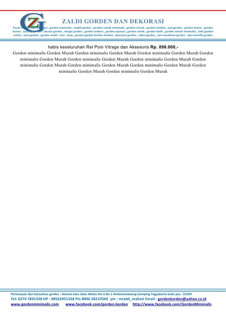 Gorden minimalis , model gorden , gorden rumah minimalis 