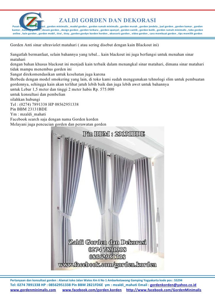 Gorden minimalis model gorden gorden rumah minimalis Gorden minimalis model gorden gorden rumah minimalis