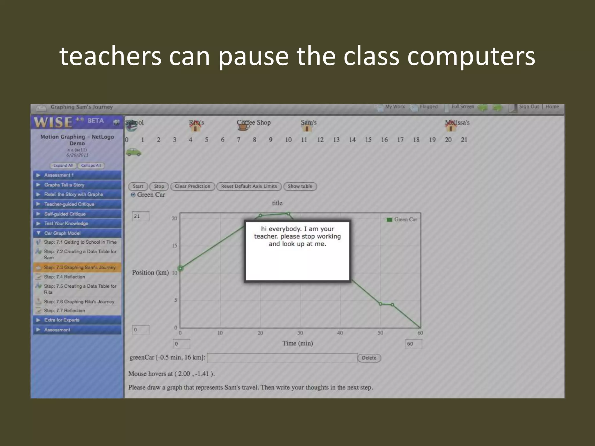 teachers can pause the class computers