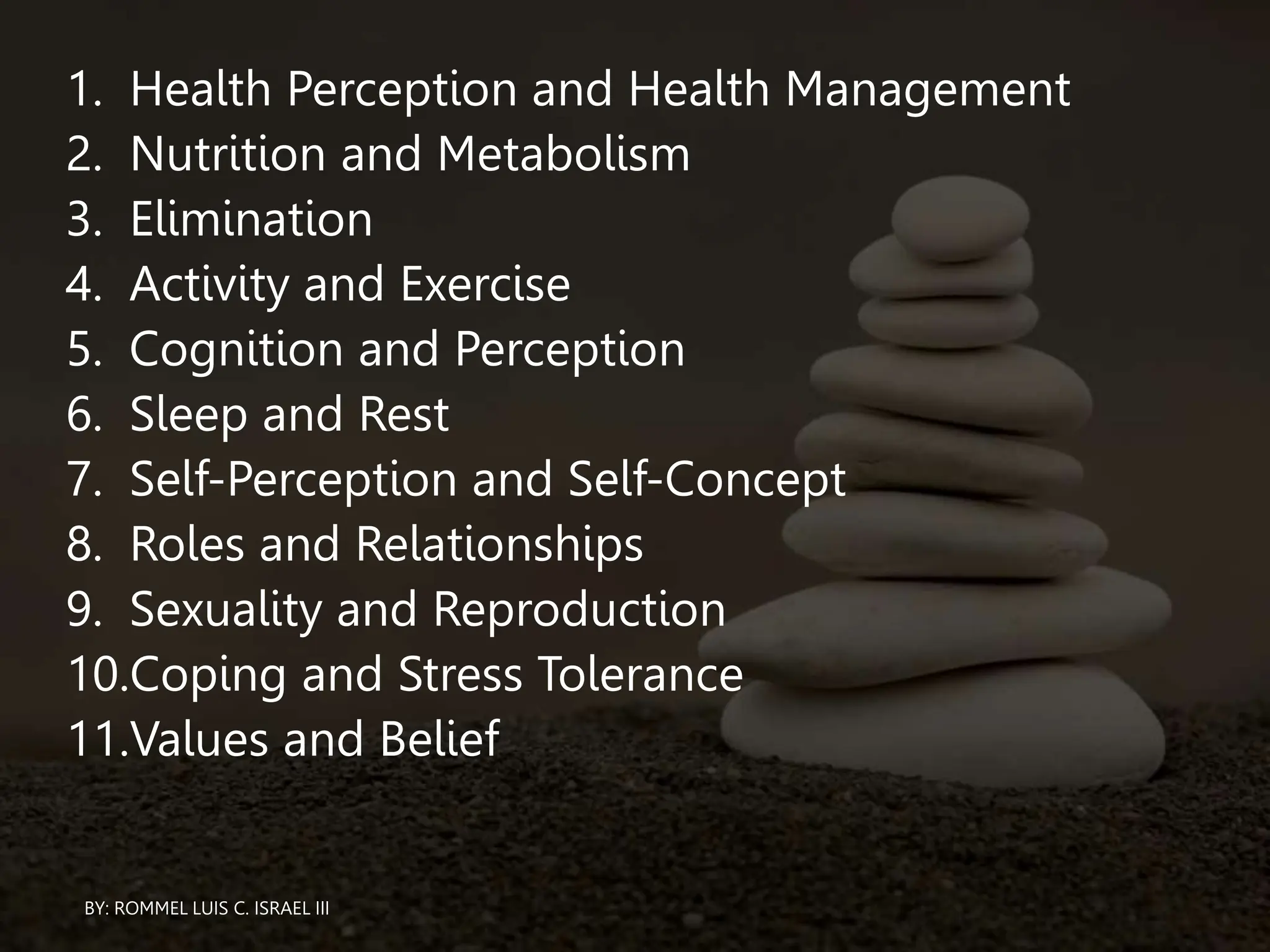 GORDON'S 11 FUNCTIONAL PATTERN-Health Assessment.pptx