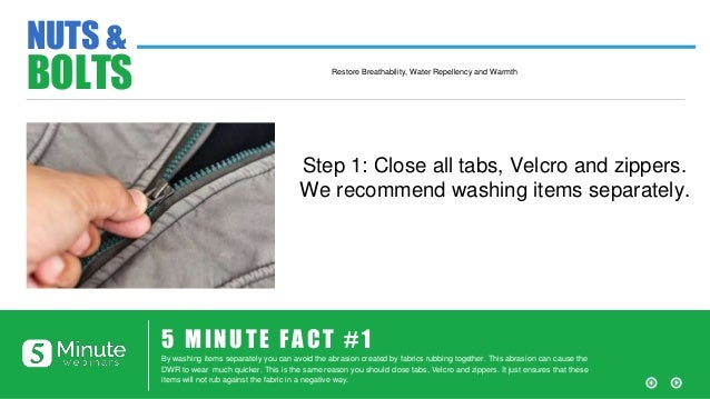 How to Wash GORETEX Jackets