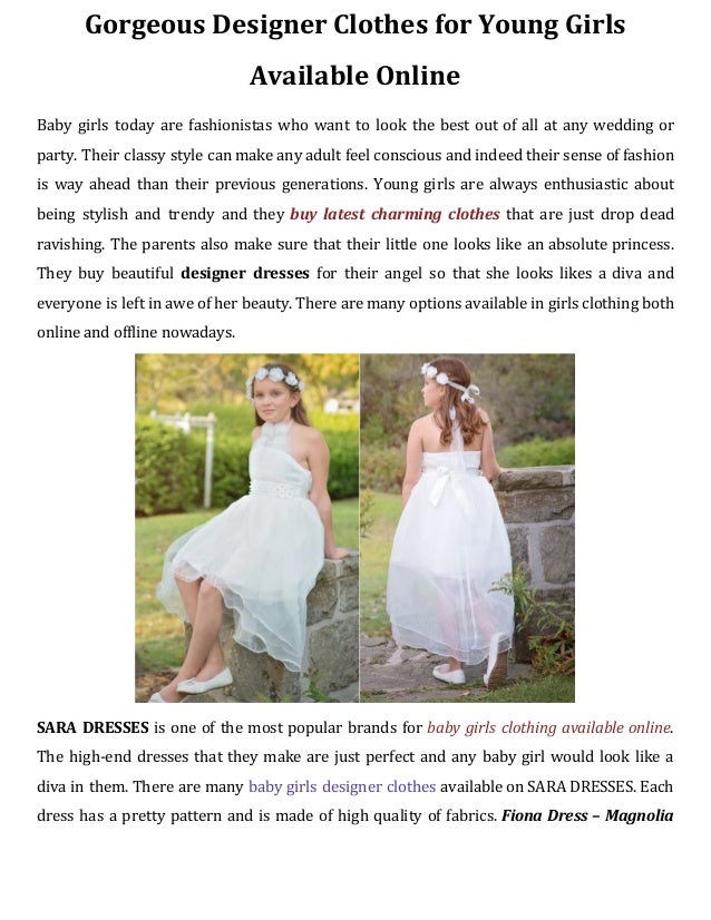 high end baby girl clothes