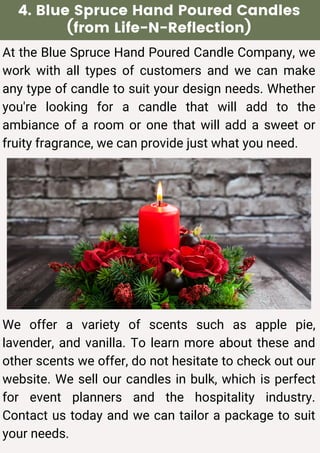 Gorgeous diy christmas candles