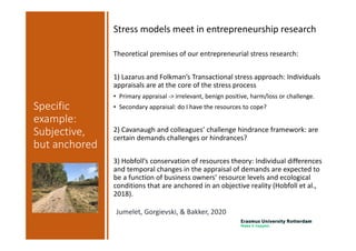 Psychology of entrepreneurship, review and future directions | PDF