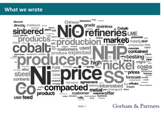 What	
  we	
  wrote	
  
Slide	
  7	
  
 