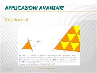 APPLICAZIONI AVANZATE Tasselazioni 04/02/10 A cura di Flavia Giannoli 