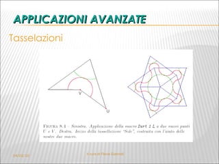 APPLICAZIONI AVANZATE Tasselazioni 04/02/10 A cura di Flavia Giannoli 
