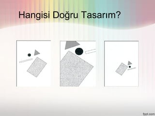 Hangisi Doğru Tasarım?
 
