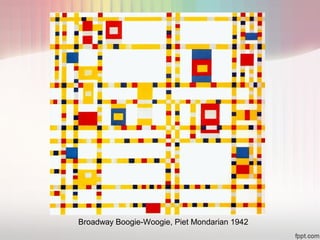 Broadway Boogie-Woogie, Piet Mondarian 1942
 