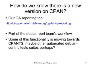 The Gory Details of Debian packages