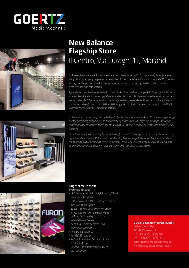 new balance shop milan