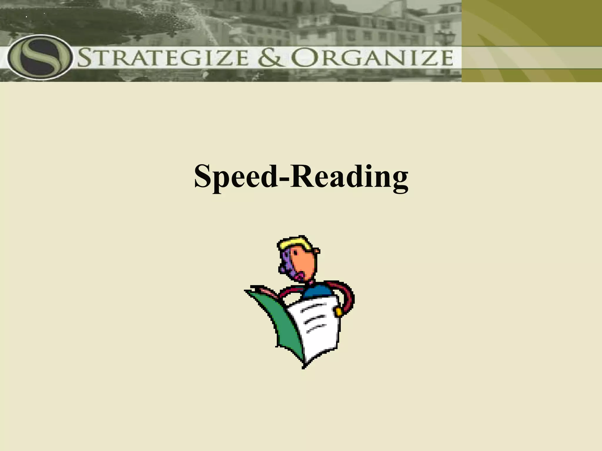 Speed-Reading
 