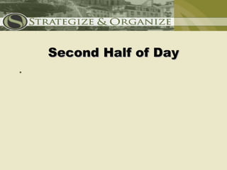 Second Half of Day
 The DiSC Profiles
 