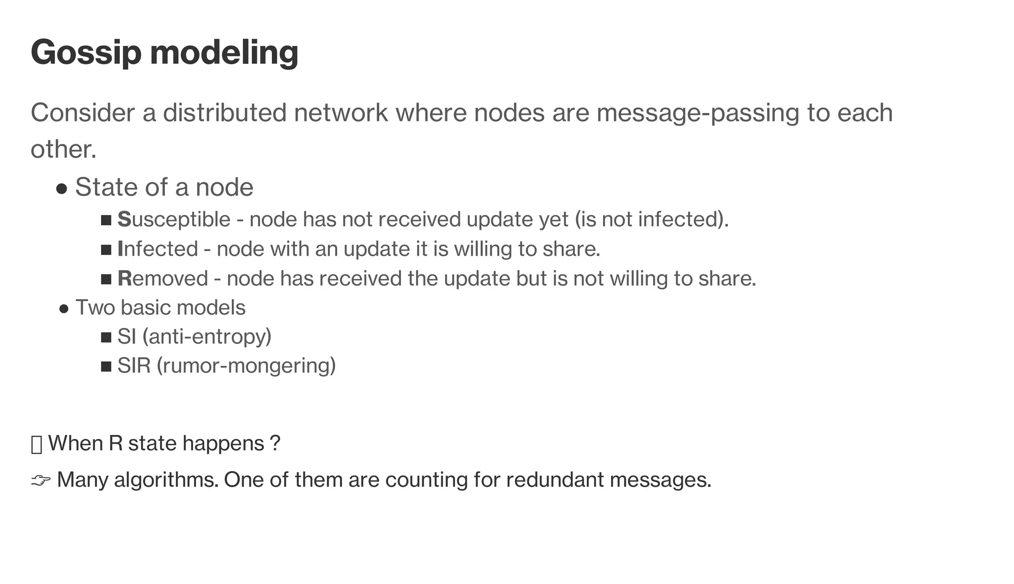 Grokking Techtalk #39: Gossip protocol and applications | PDF