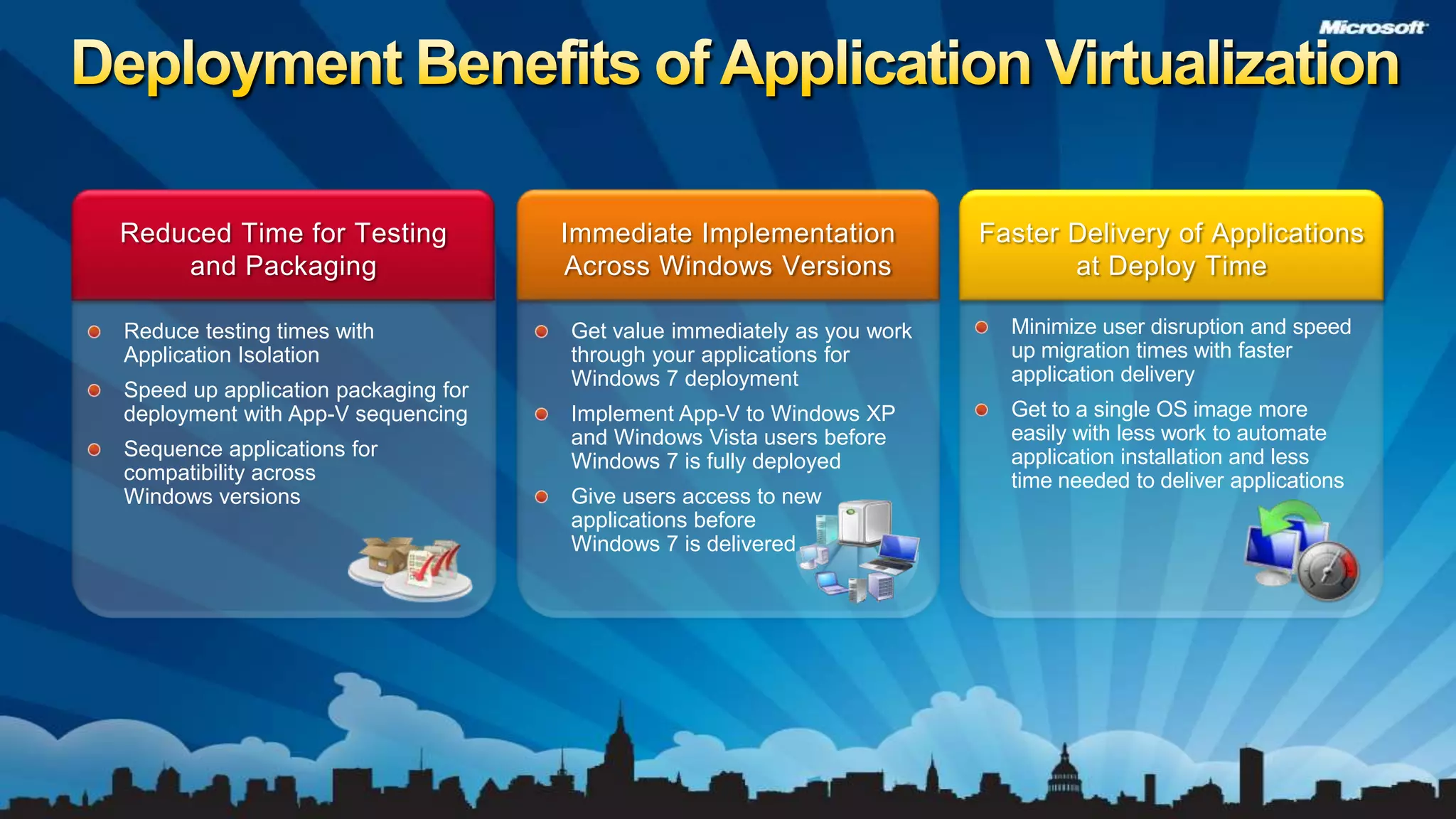  Set security policiesEnable a Mobile WorkforceUsers can be managed from the office, branch office, or on the roadIT and partners can work from anywhere, too   