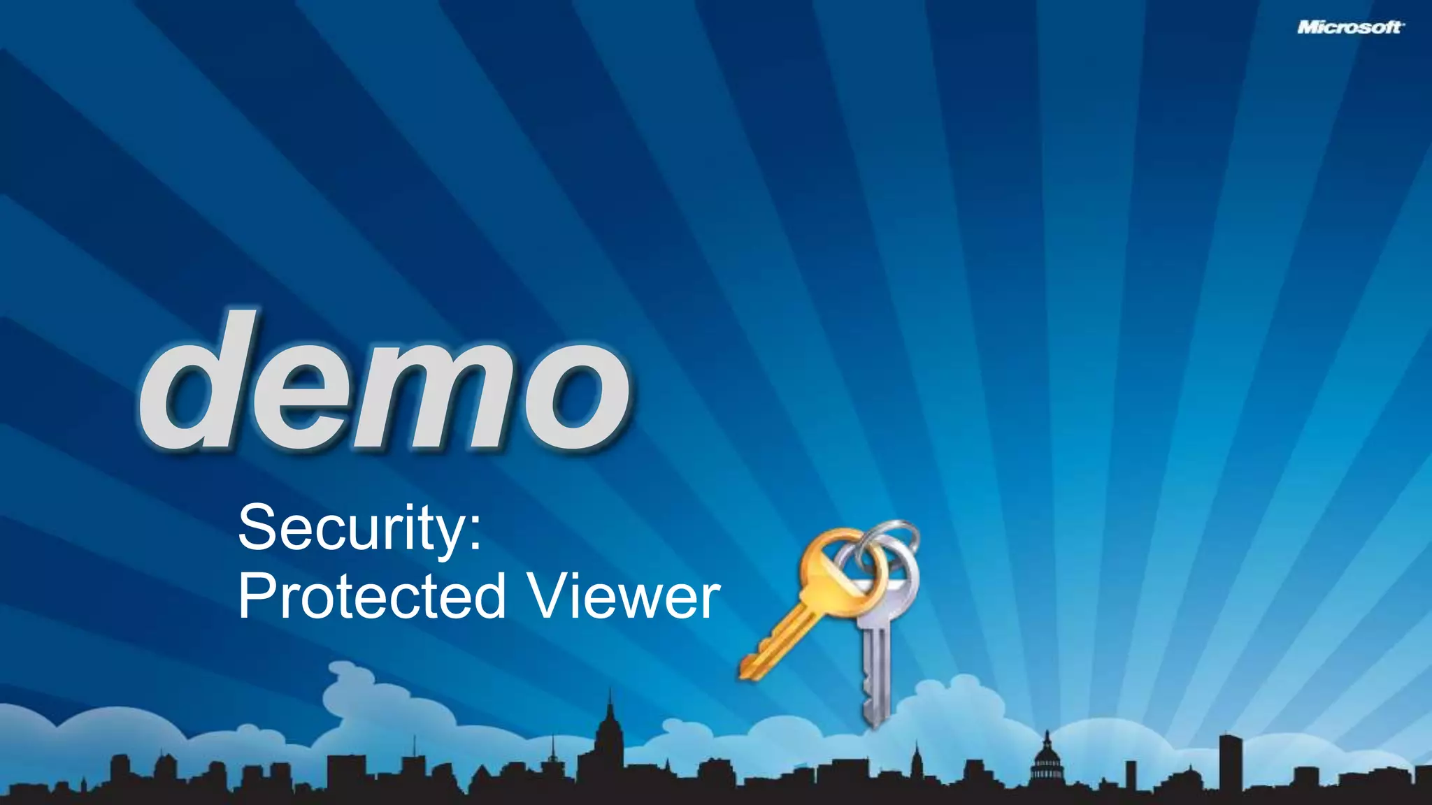 Secure connectivity over HTTPSCo-authoring: SharePoint Search and PreviewSharePoint WorkspacesOutlook Enhancementsdemo