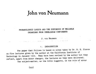John von Neumann
(1951)
 
