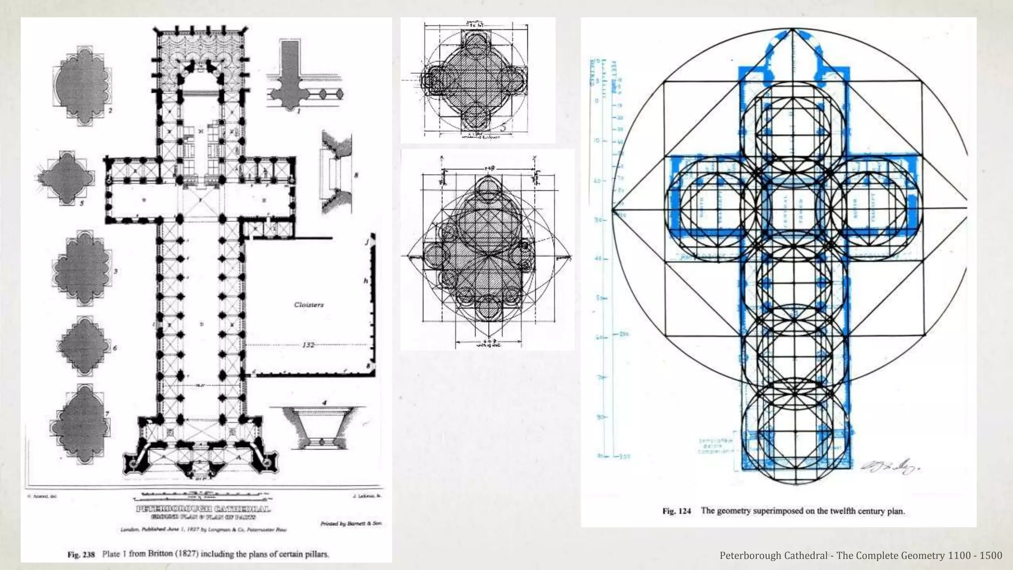 Peterborough Cathedral - The Complete Geometry 1100 - 1500
 
