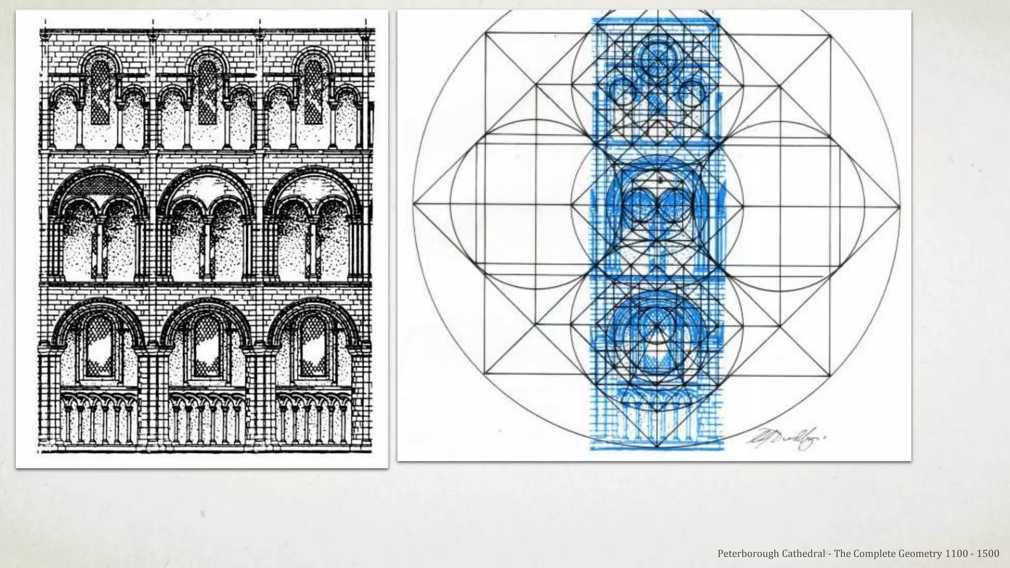Peterborough Cathedral - The Complete Geometry 1100 - 1500
 