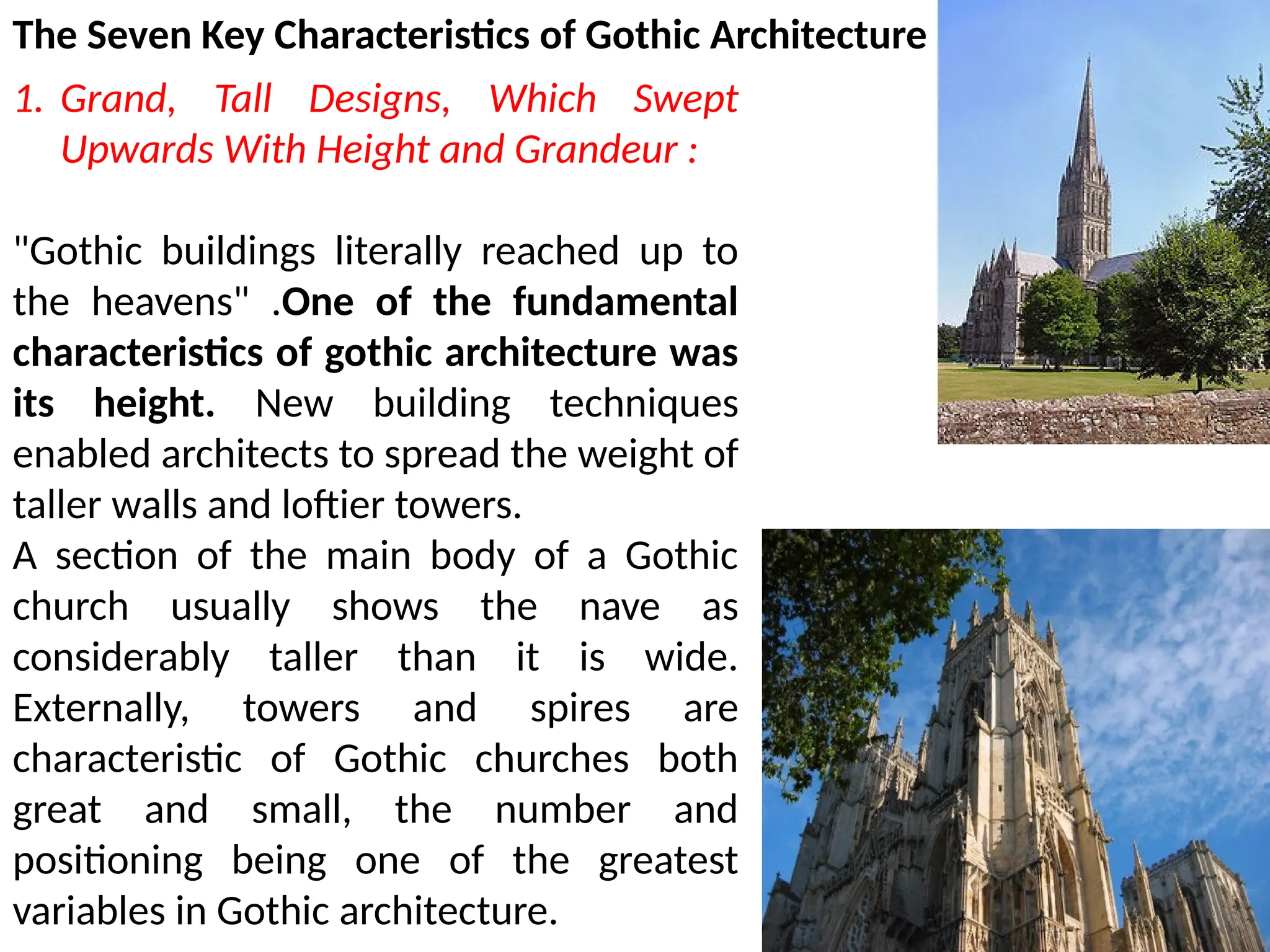 GOTHIC ARCHITECTURE -HISTORY OF ARCHITECTURE .pptx